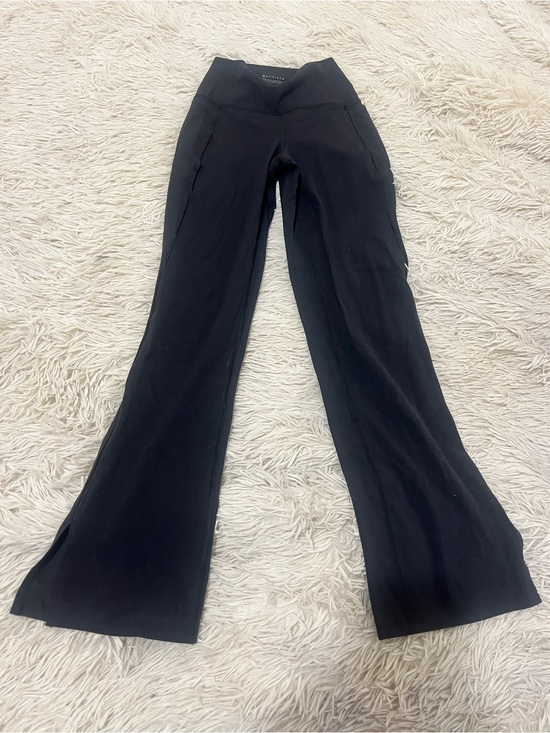 Athleta Pants - Athleta Black Flare Yoga Pants with High Waist